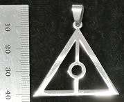 STAINLESS STEEL Pendant - Symbol (Harry Potter?)