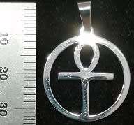 STAINLESS STEEL Pendant - Ankh
