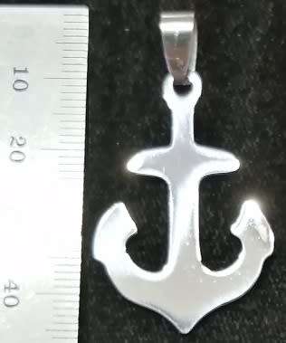 STAINLESS STEEL Pendant - Anchor