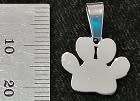 STAINLESS STEEL Pendant - Pawprint
