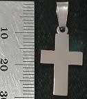 STAINLESS STEEL Pendant - Cross