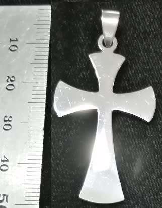 STAINLESS STEEL Pendant - Cross