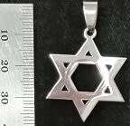STAINLESS STEEL Pendant - Star of David