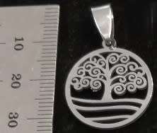 STAINLESS STEEL Pendant - Tree