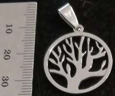 STAINLESS STEEL Pendant - Tree