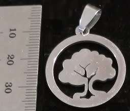 STAINLESS STEEL Pendant - Tree