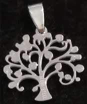 STAINLESS STEEL Pendant - Tree