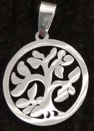 STAINLESS STEEL Pendant - Tree