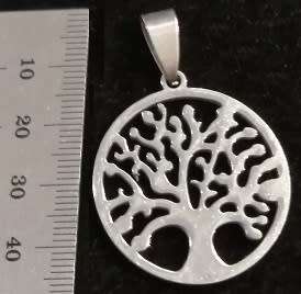 STAINLESS STEEL Pendant - Tree