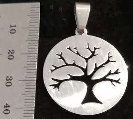 STAINLESS STEEL Pendant - Tree