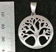 STAINLESS STEEL Pendant - Tree