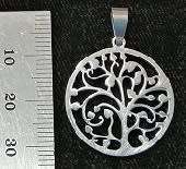 STAINLESS STEEL Pendant - Tree