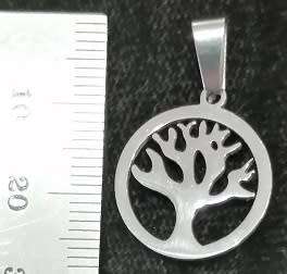 STAINLESS STEEL Pendant - Tree
