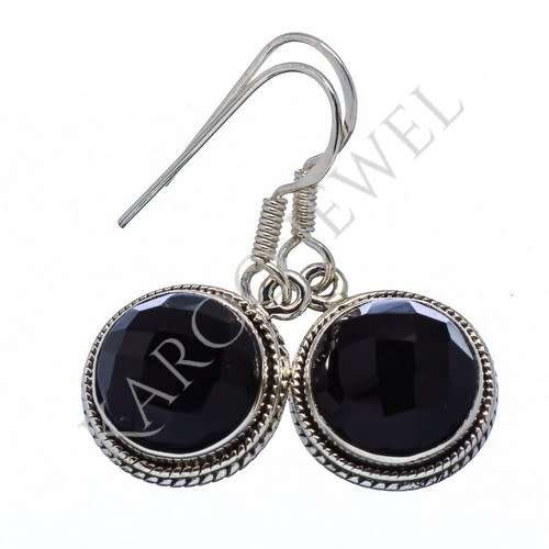 Sterling silver earrings - ONYX