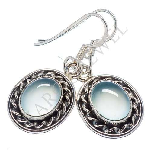 Sterling silver earrings - CHALCEDONY