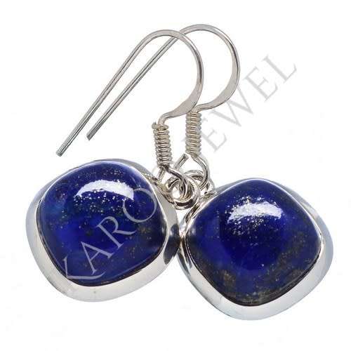 Sterling silver earrings - LAPIS LAZULI