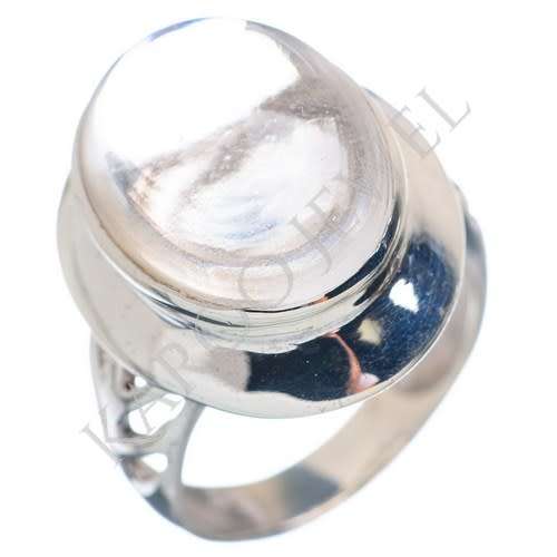 Sterling silver ring - QUARTZ (size 7 / O)
