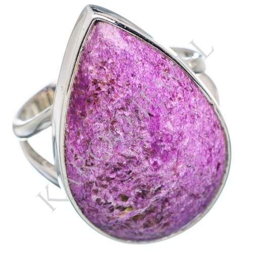 Sterling silver ring - SUGILITE (size 8.5 / Q half)
