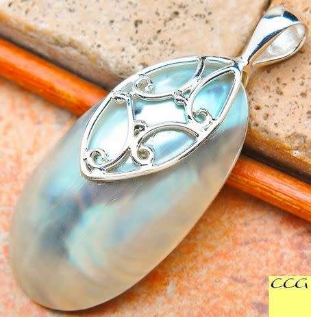 Sterling silver pendant - SEA SHELL