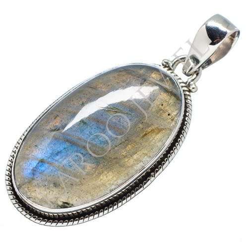 Sterling silver pendant - LABRADORITE