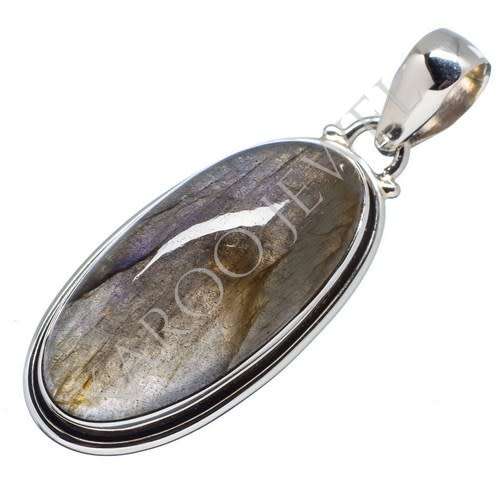 Sterling silver pendant - LABRADORITE