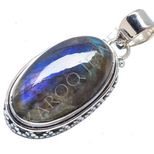 Sterling silver pendant - LABRADORITE