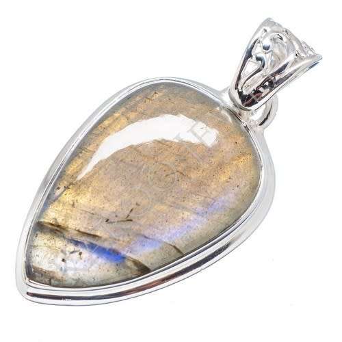 Sterling silver pendant - LABRADORITE
