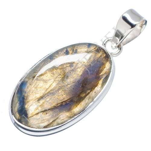 Sterling silver pendant - LABRADORITE