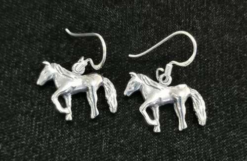 Sterling silver earrings - HORSES