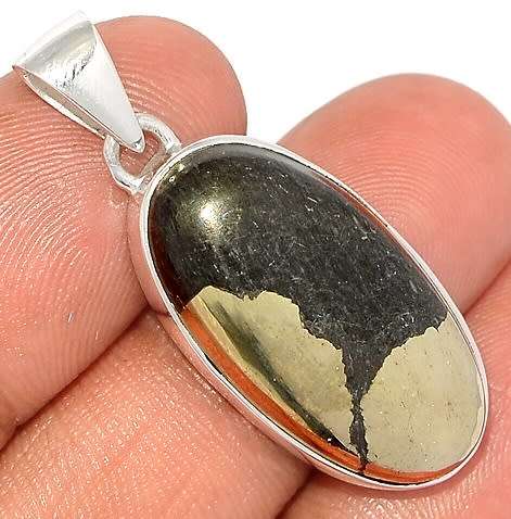 Sterling silver pendant - HEALER`S GOLD