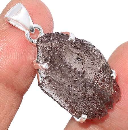 Sterling silver pendant - AGNI MANITITE (PEARL OF THE DIVINE FIRE)