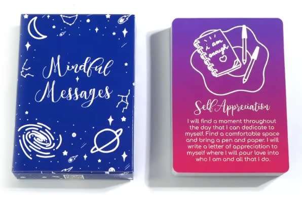 Mindful Messages oracle card deck