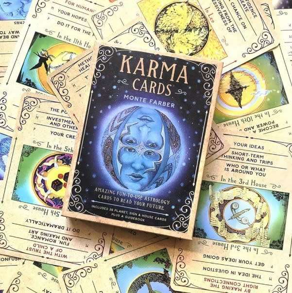 Karma Cards oracle card deck - Monte Farber