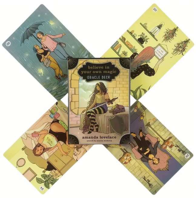 Believe In Your Own Magic oracle card set - Amanda Lovelace