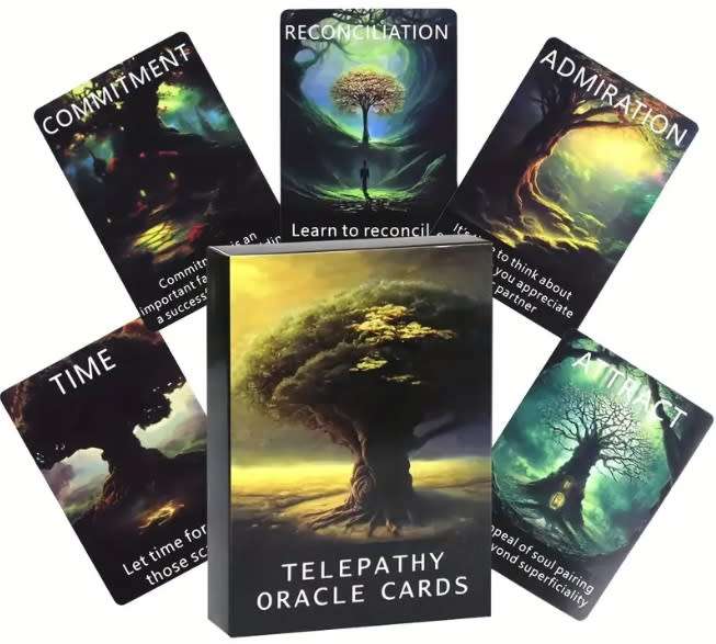 Telepathy oracle card deck (limited edition)
