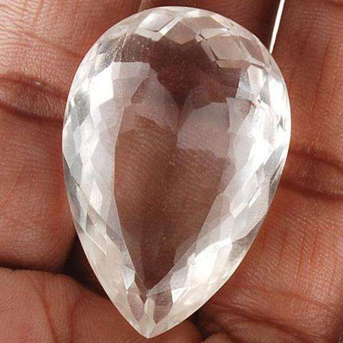 100.75 cts QUARTZ pear facet (Africa)