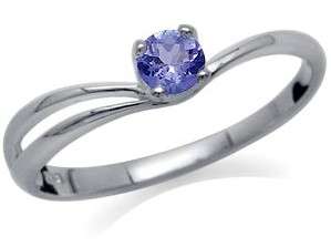 Sterling silver ring - TANZANITE