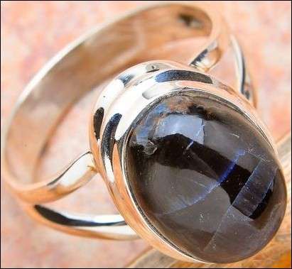 Sterling silver ring - PIETERSITE - Dreams Collection