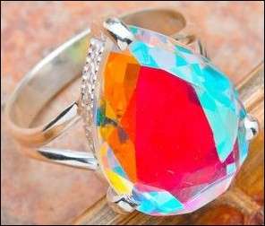 Sterling silver ring - MOONGLOW TOPAZ - Dreams Collection