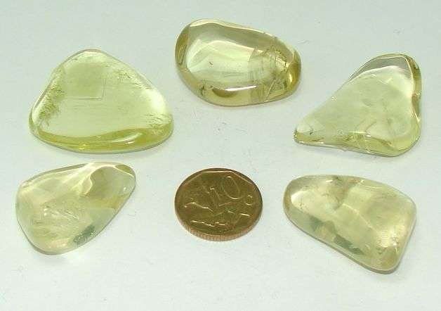 LEMON QUARTZ (CITRINE) tumbles