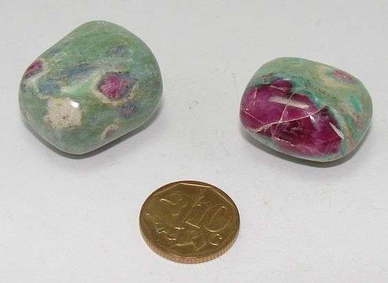 RUBY IN FUSCHITE tumbles