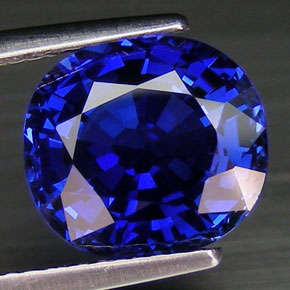 5.90 cts Blue SAPPHIRE oval facet (Brazil)