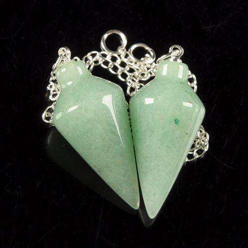 Natural GREEN AVENTURINE pendulum