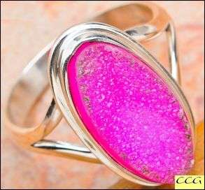 Sterling silver ring - DRUZY - Dreams Collection (size 9.5 / S half)