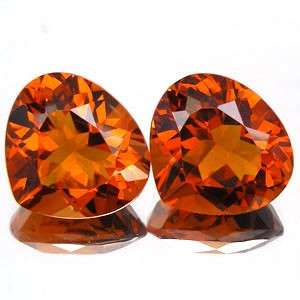 40.0 cts MADEIRA CITRINE pear facets (Brazil) - sold individually