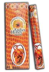 Amber Honey incense (20 stick tube)