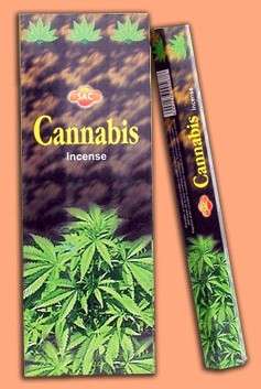 Cannabis incense (20 stick tube)