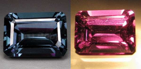 17.90 cts Colour change ALEXANDRITE octagon facet (Russia)