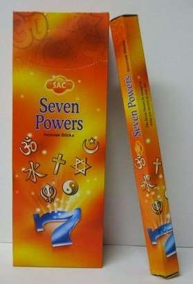 Seven Powers incense (20 stick tube)