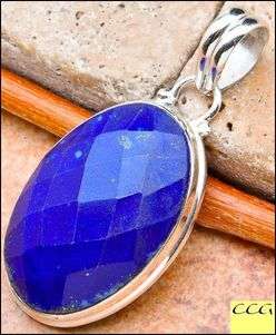 SALE ** Sterling silver pendant - LAPIS LAZULI - Dreams Collection